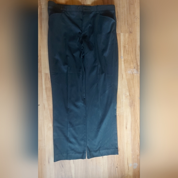 Avenue Black Men's Pants. Size 36. Length 42". Inseam 32". Rounded front pockets - Picture 1 of 8